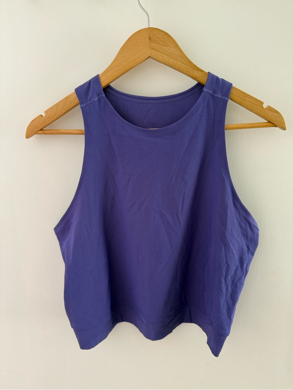 Lululemon Purple Crop Tank Top